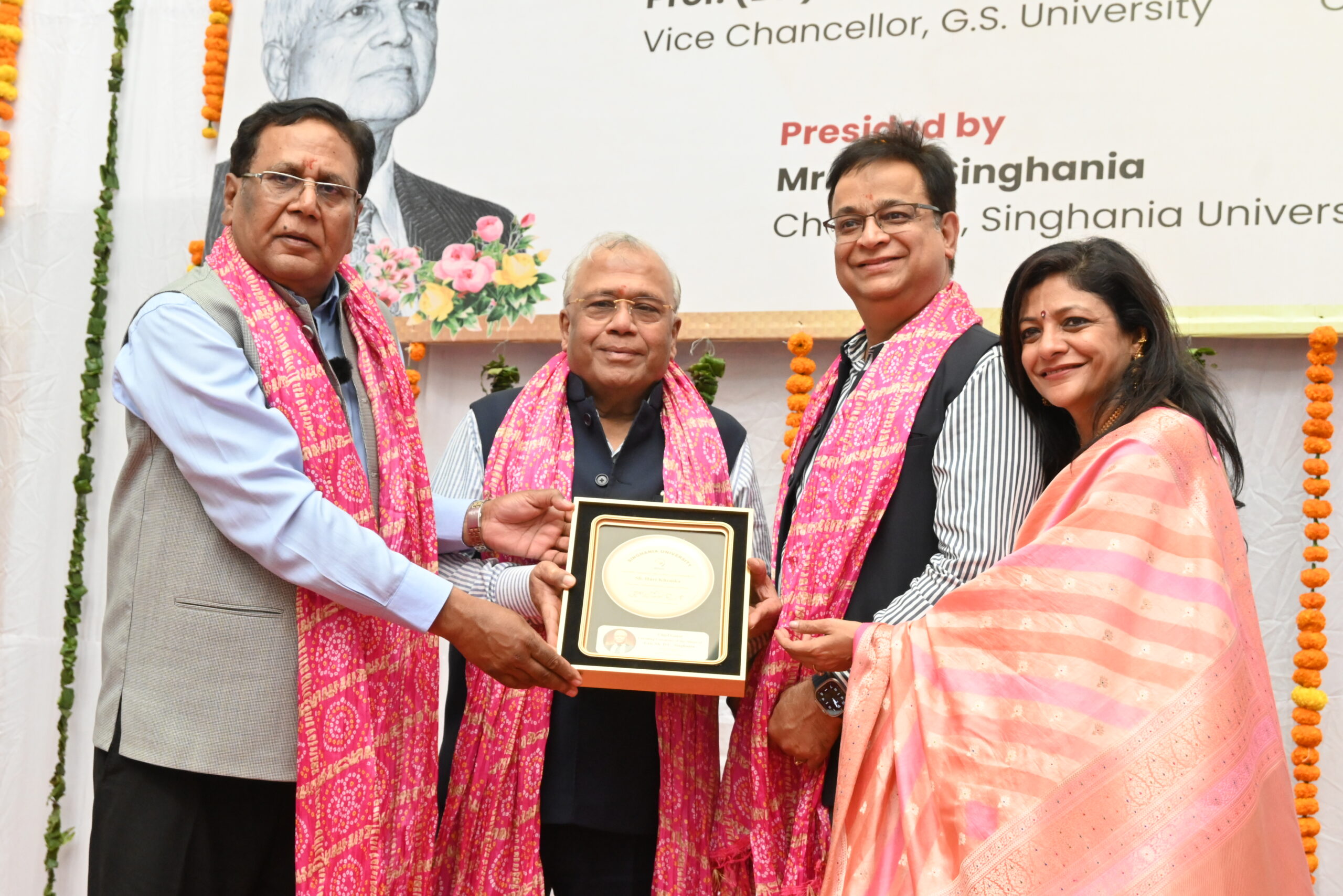 Tribute to Legacy Unveiling Ceremony of Founder Late D.C. Singhania’s Statue